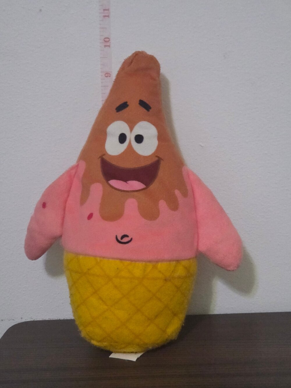 Patrick star ice cream cone plush